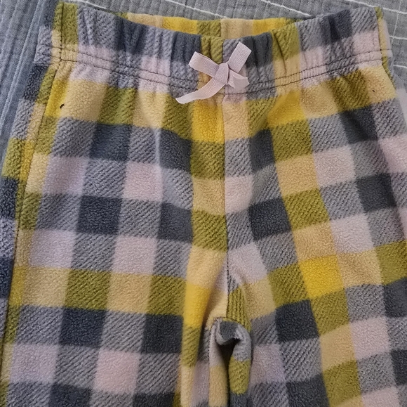 Pink and Plaid Kids Pajamas XS - Picture 6 of 8